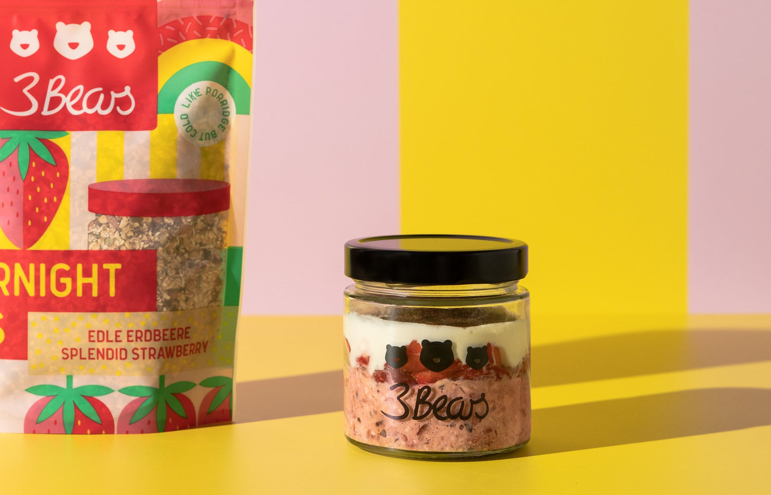 Erdbeer-Tiramisu Overnight Oats