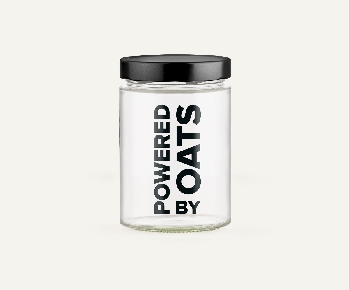 Overnight Oats-glas – extra groot