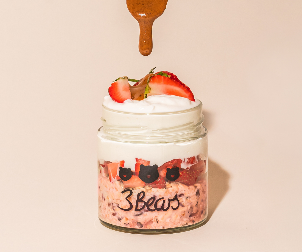 Overnight Oats proefpakket met amandelpasta