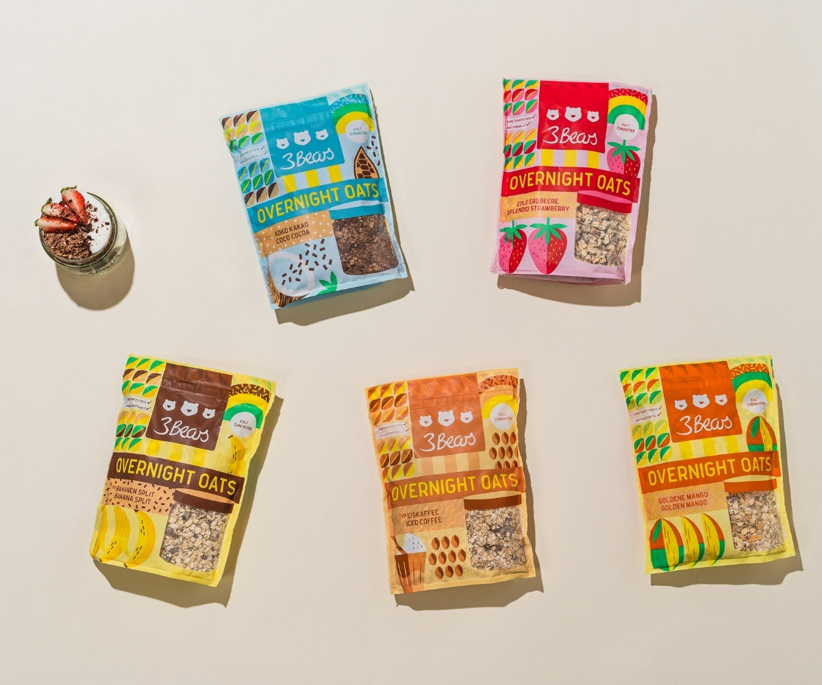 Overnight Oats Lover Set - with a FREE jar for you - Code: GRATISPOT
