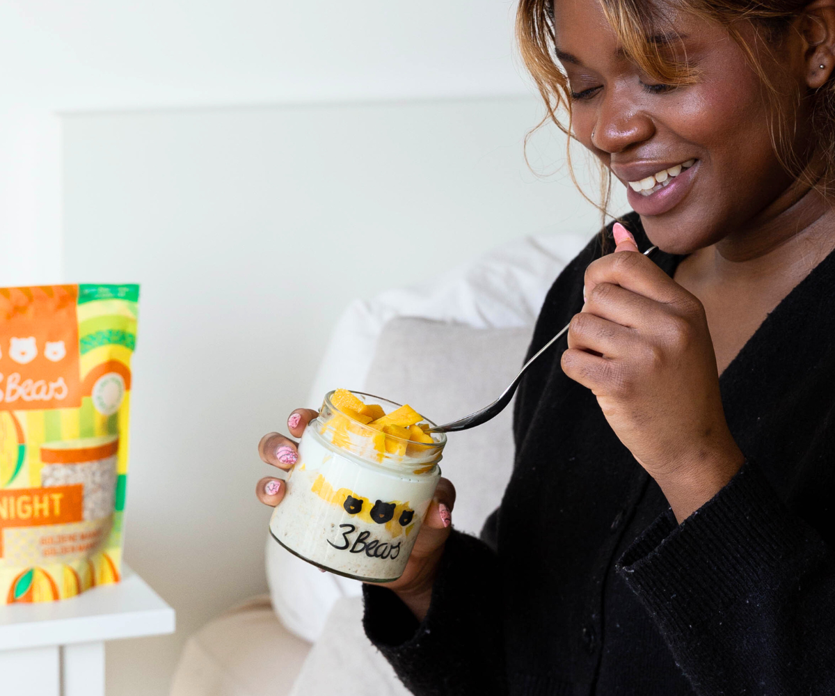 Overnight Oats – gouden mango