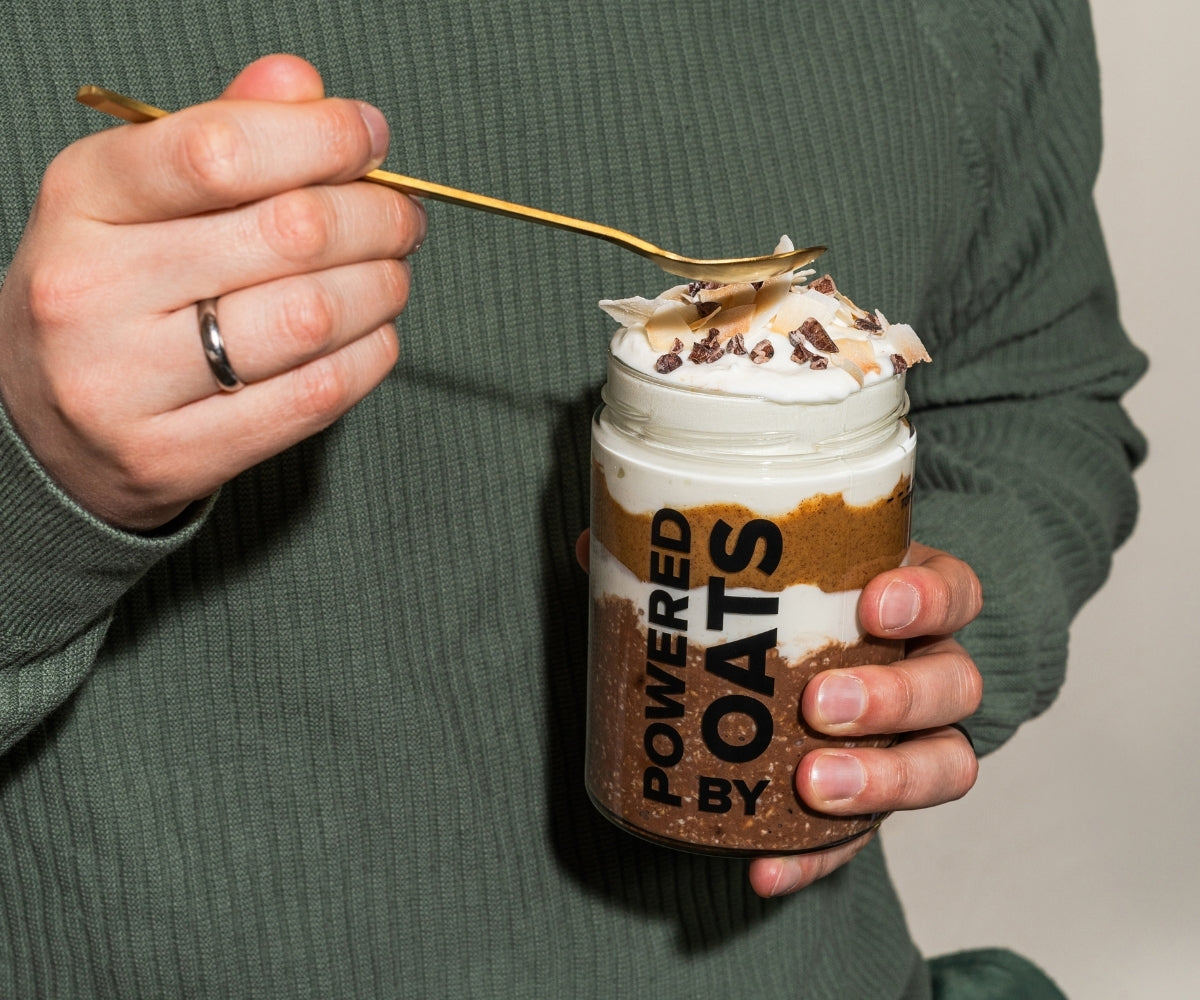 Overnight oats – kokos cacao