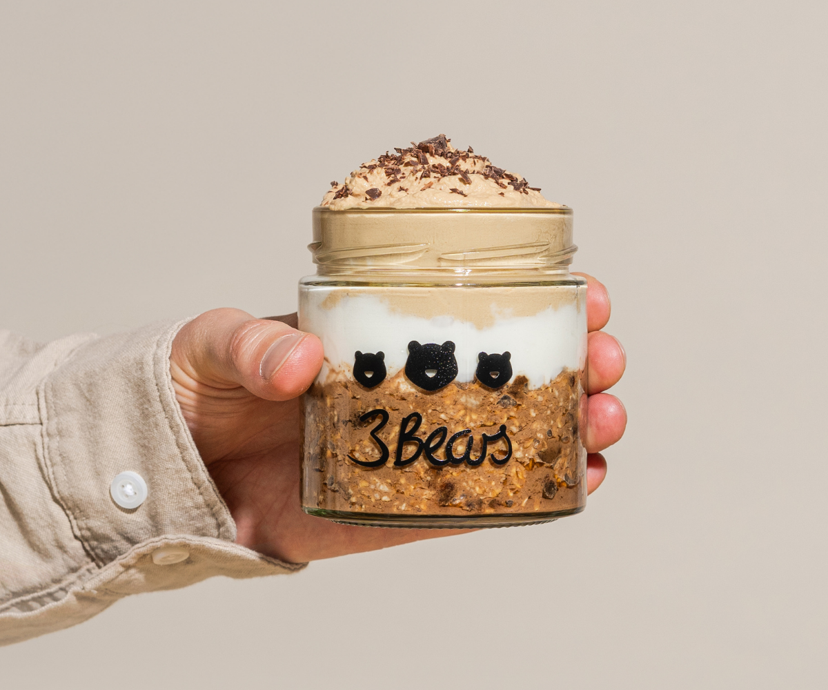 Overnight Oats proefpakket met amandelpasta