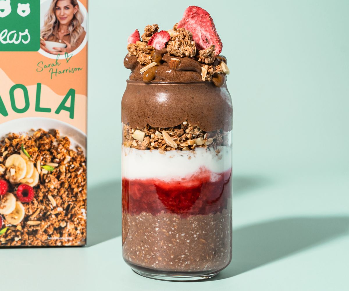 Granola Vorratsglas – Sarah Harrison Edition Schwarz-Gold