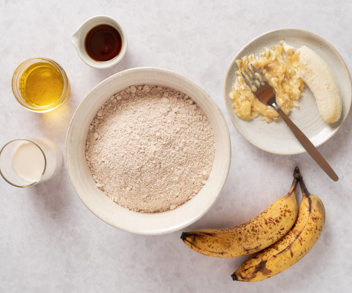 Bio Backmischung – Bananenbrot