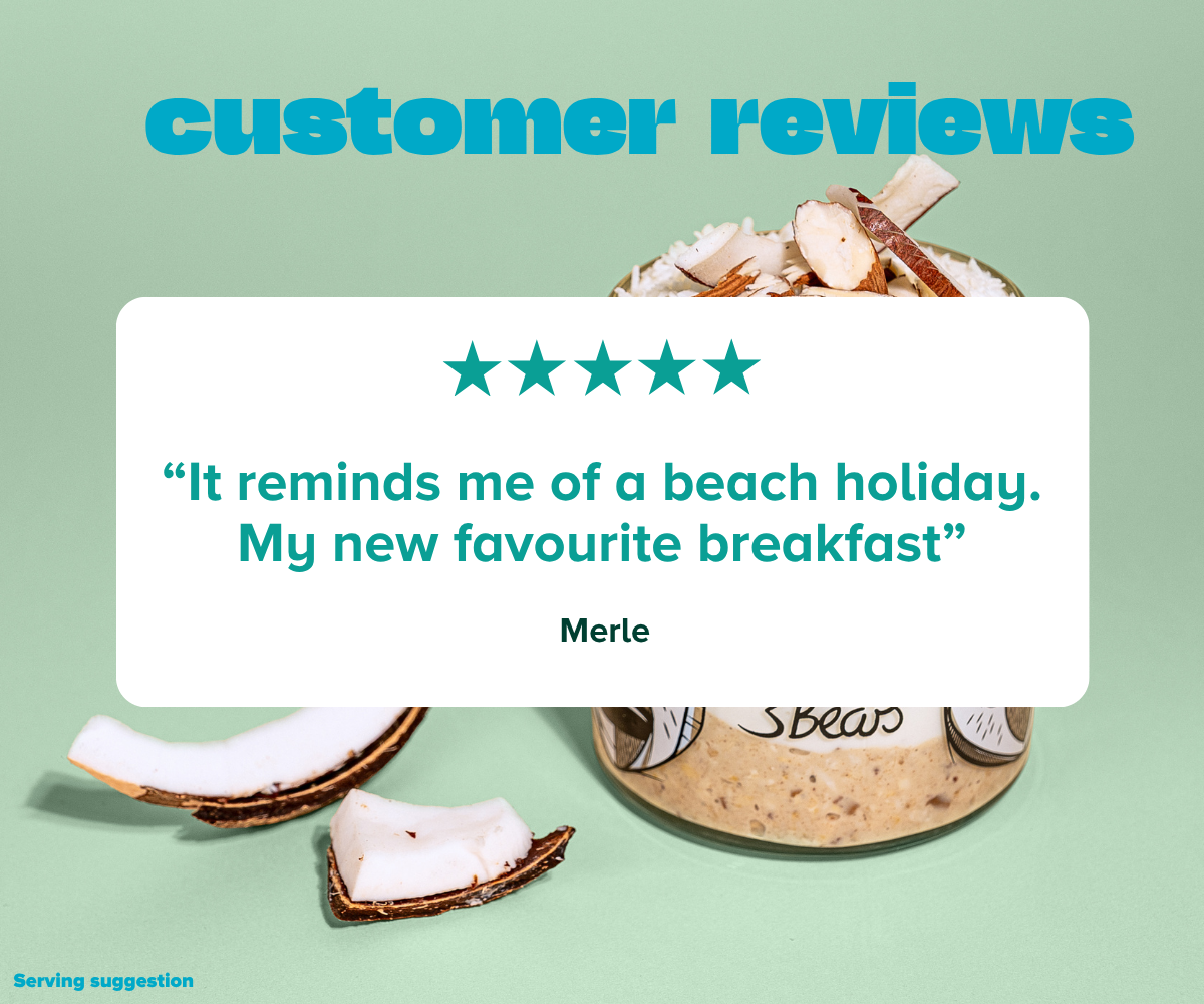 Kundenfeedback Overnight Oats Coconut Bliss 