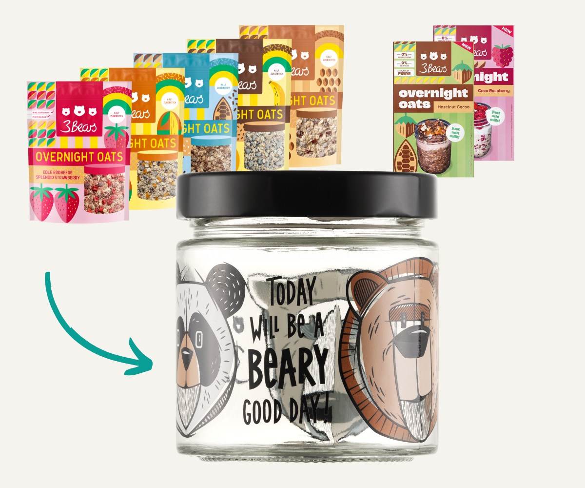 Overnight Oats Meal Prep-Set – Klein