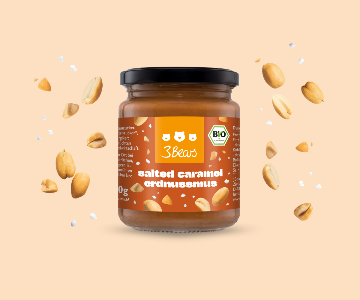 Salted Caramel Bio Pindakaas